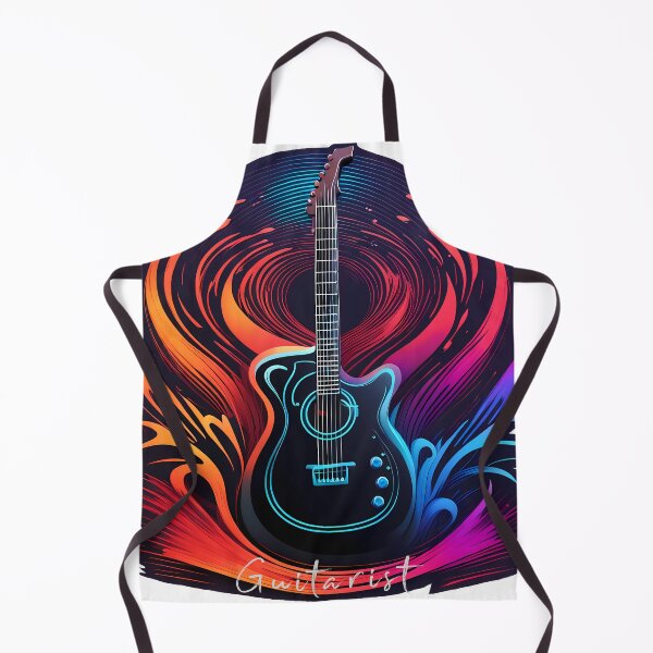 Item preview, Guitar colorful logo guitarist font designed and sold by Salimgor Hangaround Music.