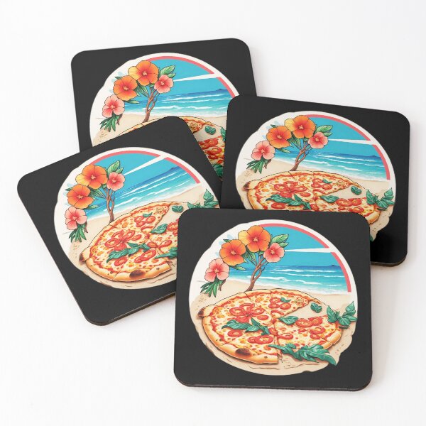 Item preview, Pizza Margherita on The Beach with Orchids designed and sold by NautiChic.