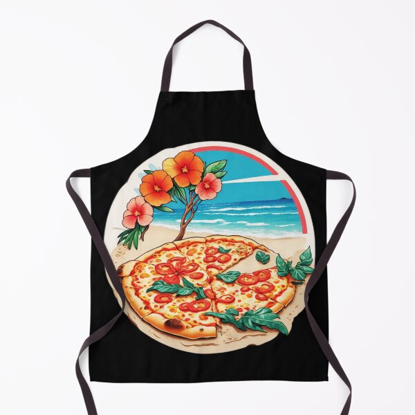 Item preview, Pizza Margherita on The Beach with Orchids designed and sold by NautiChic.