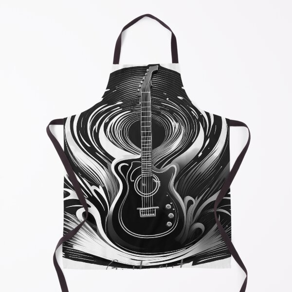Item preview, Guitar black/white logo guitarist font designed and sold by Salimgor Hangaround Music.