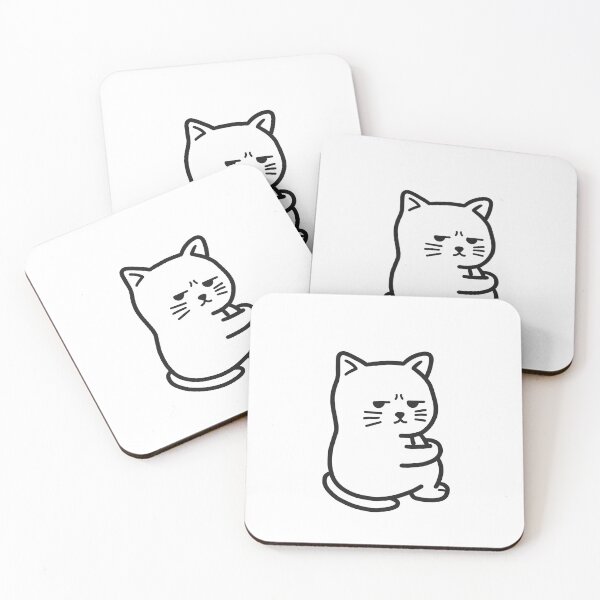 Item preview, Annoyed Tiny Small Cute Cat - Bombastic Side Eye  designed and sold by sleepycharis.