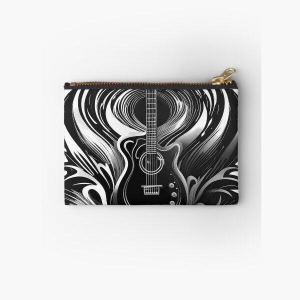 Item preview, Guitar black/white logo designed and sold by Salimgor Hangaround Music.