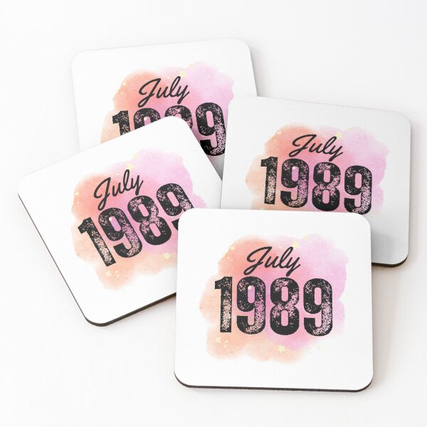 Item preview, July 1989 Birthday designed and sold by NumbersFort.