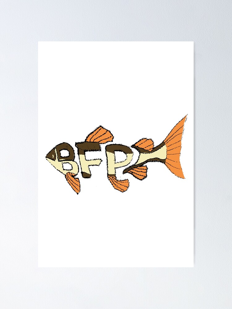 Bass Fishing Productions Merch BFP Redtail | Poster