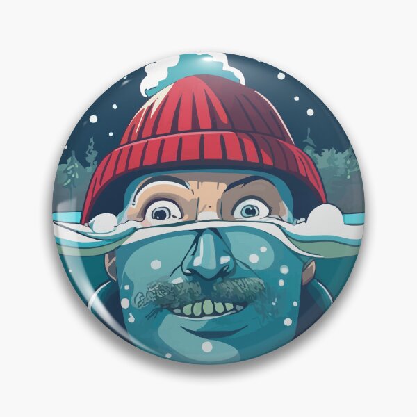 Item preview, Winter Swimming - Men in the cold water designed and sold by kreafox.
