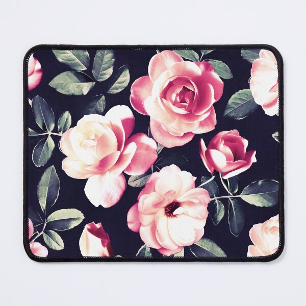 Item preview, Moody Vintage Rose Chintz in Peach Pink designed and sold by micklyn.
