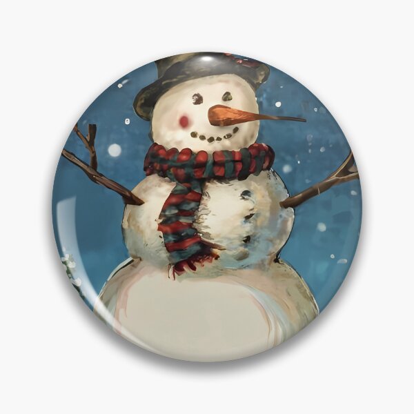 Item preview, Vintage Snowmans Greeting Card: Joyeux Noël designed and sold by EmeraldeaDesign.