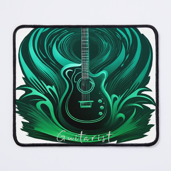 Item preview, Guitar green logo guitarist font designed and sold by Salimgor Hangaround Music.