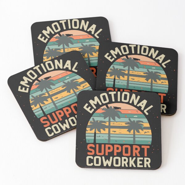 Item preview, Emotional support co-worker designed and sold by OlivedesignsIN.