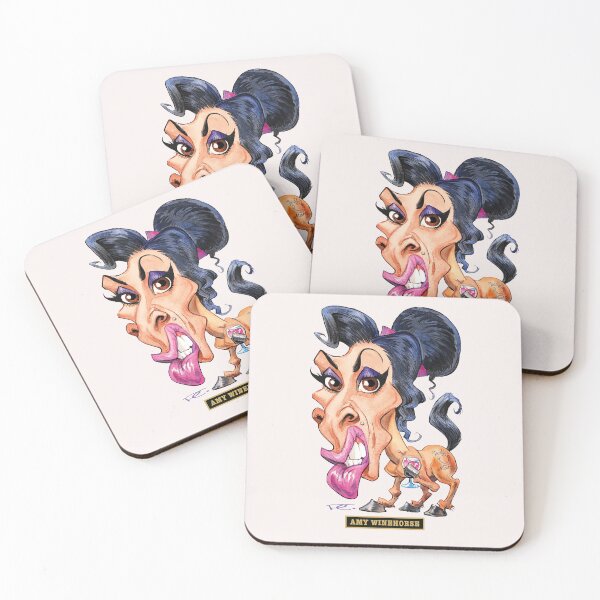 Item preview, AMY WINEHORSE - Another Great Illustration from Paul Cemmick's POPSTAR MUTATIONS by DAVID RICHARDSON designed and sold by TIGERDAVER.