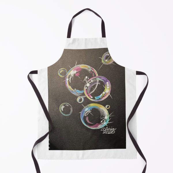 Item preview, Bubbles Black Paper designed and sold by Alicia Lamont.