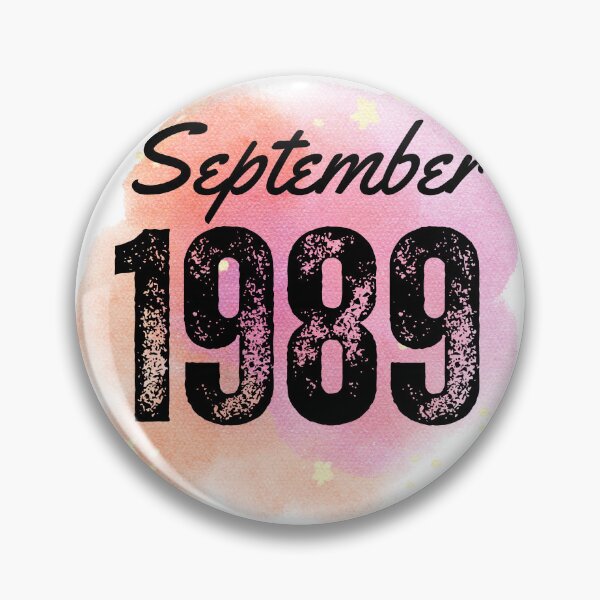 Item preview, September 1989 Birthday designed and sold by NumbersFort.