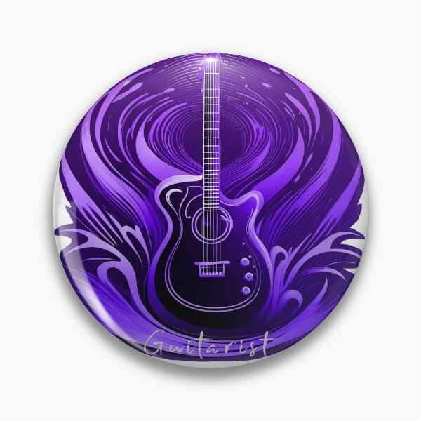 Item preview, Guitar Purple Logo Guitarist Font designed and sold by Salimgor Hangaround Music.