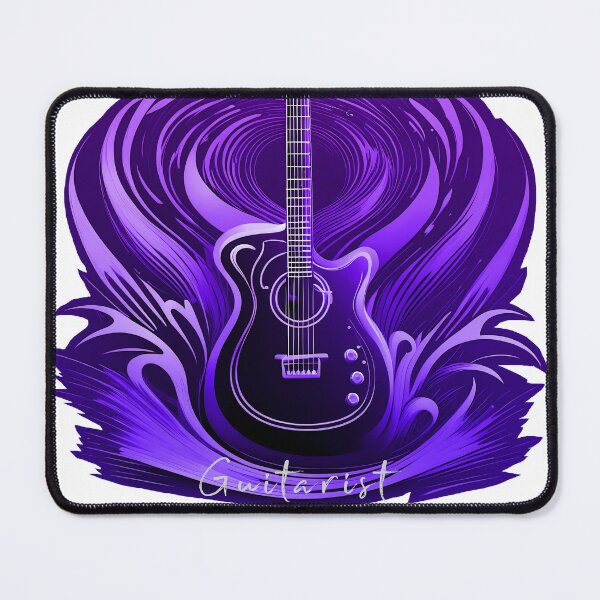 Item preview, Guitar Purple Logo Guitarist Font designed and sold by Salimgor Hangaround Music.