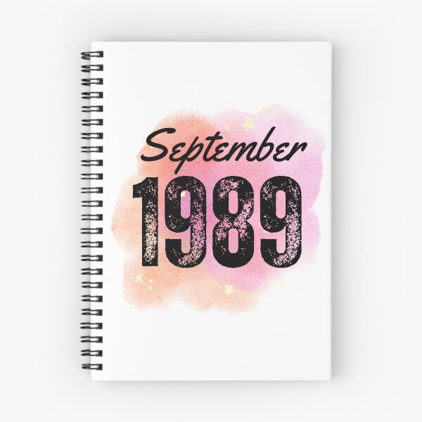 Item preview, September 1989 Birthday designed and sold by NumbersFort.