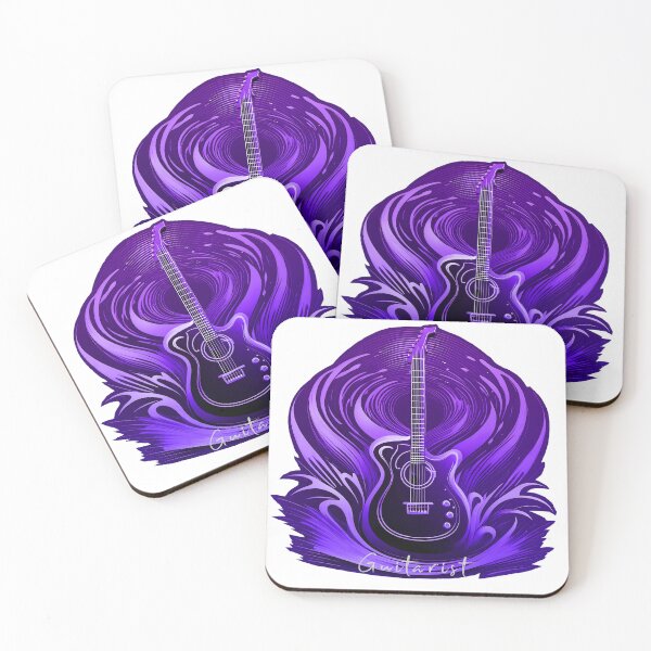 Item preview, Guitar Purple Logo Guitarist Font designed and sold by Salimgor Hangaround Music.