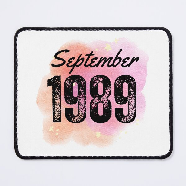 Item preview, September 1989 Birthday designed and sold by NumbersFort.