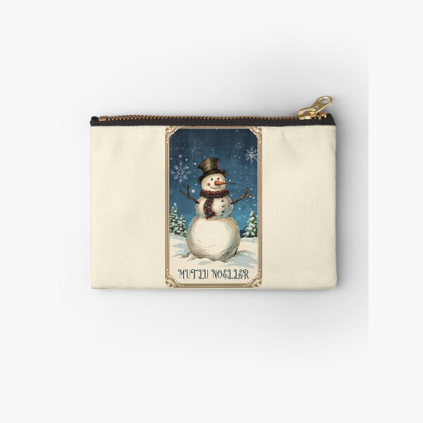 Item preview, Vintage Snowmans Greeting Card: Mutlu Noeller designed and sold by EmeraldeaDesign.