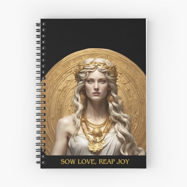 Item preview, Demeter the goddess Greek mythology myth art drawing design designed and sold by TheLocoShop.
