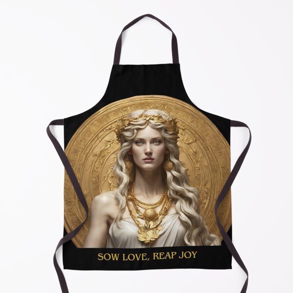 Item preview, Demeter the goddess Greek mythology myth art drawing design designed and sold by TheLocoShop.