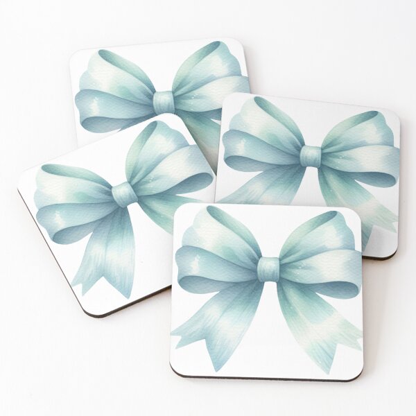 Item preview, Pretty Blue Watercolor Bow Ribbon designed and sold by Star-Fragment.
