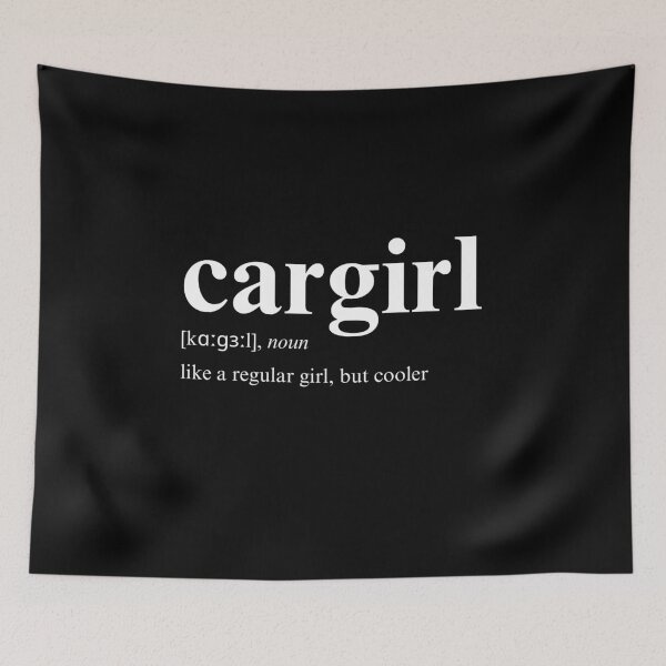 Item preview, Cargirl definition, Car Girl Dictionary designed and sold by brytfanna.