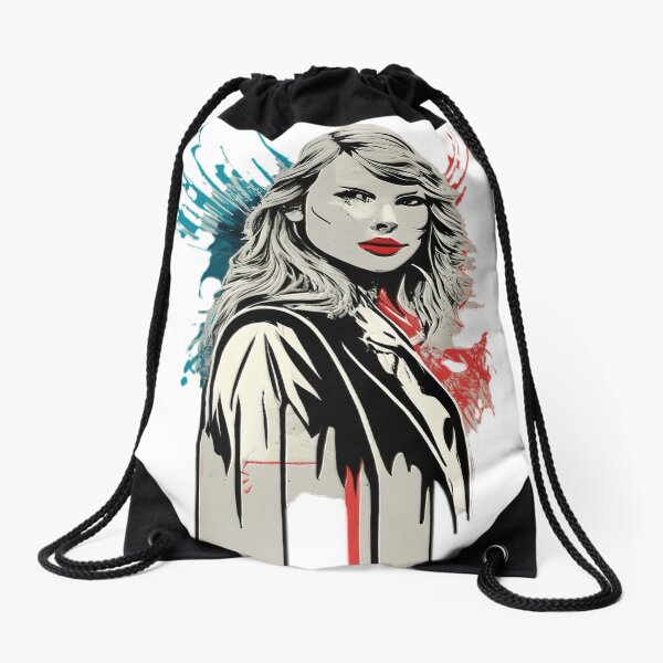 Taylor Swift Drawstring Backpack Print #345291