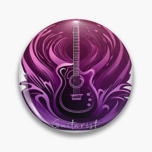 Item preview, Guitar Pink/Pink Logo Guitarist Font designed and sold by Salimgor Hangaround Music.