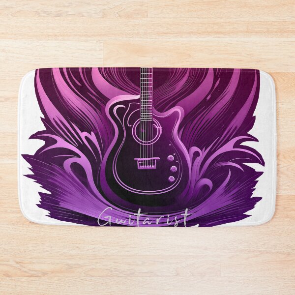 Item preview, Guitar Pink/Pink Logo Guitarist Font designed and sold by Salimgor Hangaround Music.