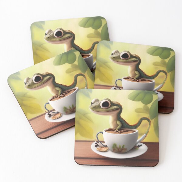 Item preview, Beancup - Gecko - Sweet Cute Animals designed and sold by crea8iveway.