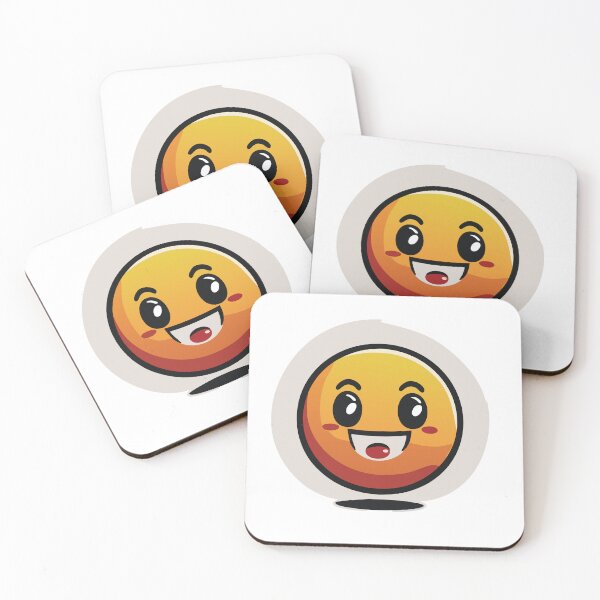 Item preview, cute smile face designed and sold by nujumsoft.