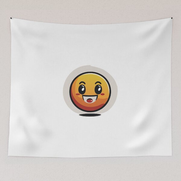Item preview, cute smile face designed and sold by nujumsoft.