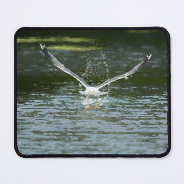 Item preview, Digital illustration of a Herring Gull taking off. designed and sold by RobThorley.