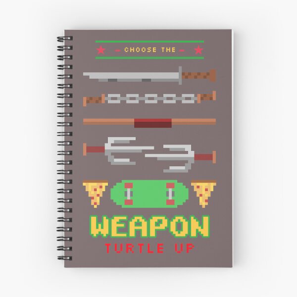 Item preview, Choose the weapon turtle design designed and sold by PrintCulture One.