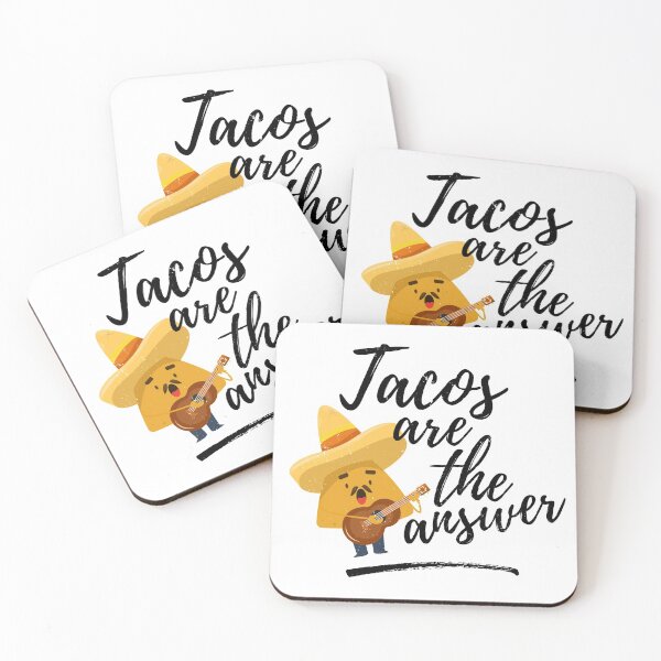 Item preview, Tacos are the answer designed and sold by Bebichic.