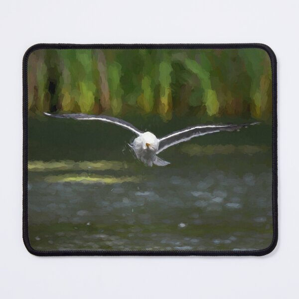 Item preview, Digital illustration of a Herring Gull taking off. designed and sold by RobThorley.