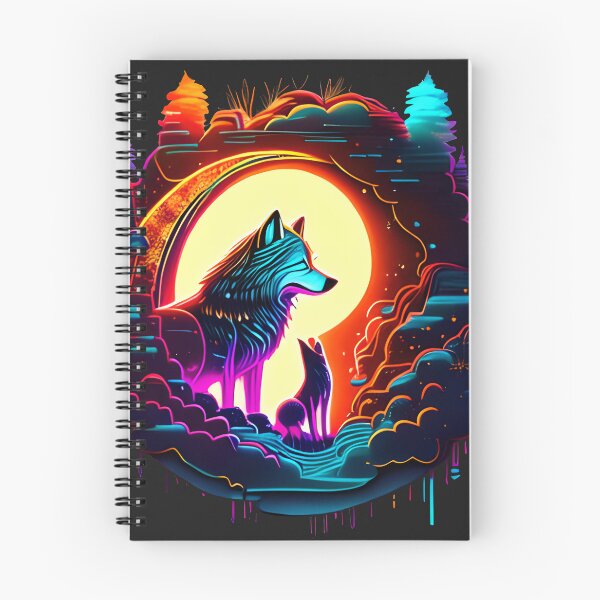 Item preview, Wolfpack Wolves and Big Bright Moon designed and sold by Chubuter.