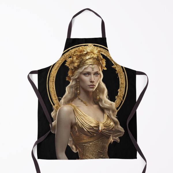 Item preview, Demeter the goddess Greek mythology myth art drawing design designed and sold by TheLocoShop.