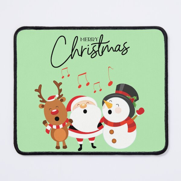 Item preview, Santa and gang sing a song together. designed and sold by 1095moments.