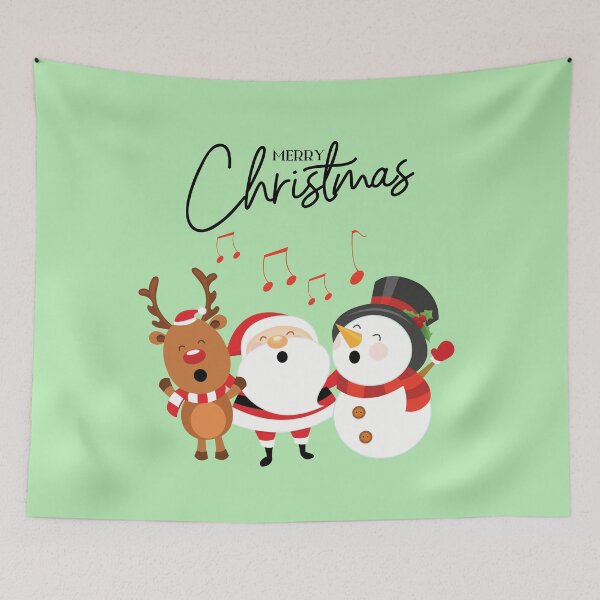 Item preview, Santa and gang sing a song together.  designed and sold by 1095moments.