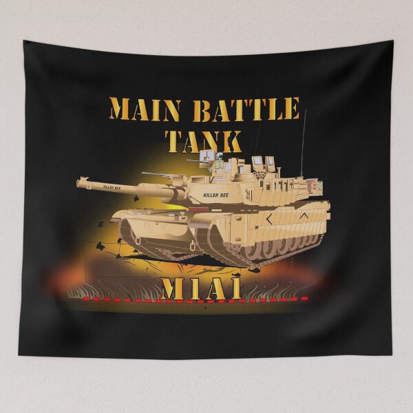 Item preview, Army - Main Battle Tank - M1A1 X 300 designed and sold by Military Insignia Products.