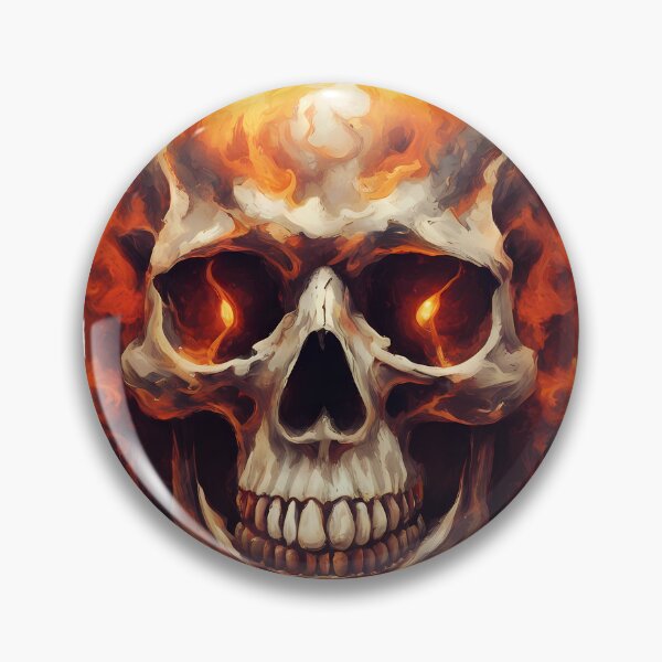 Item preview, Infernal Vision Skull designed and sold by Pixel Dome.