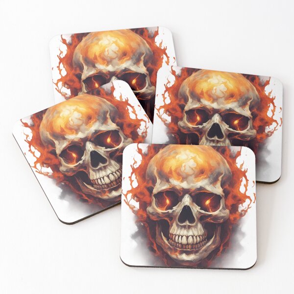 Item preview, Infernal Vision Skull designed and sold by Pixel Dome.