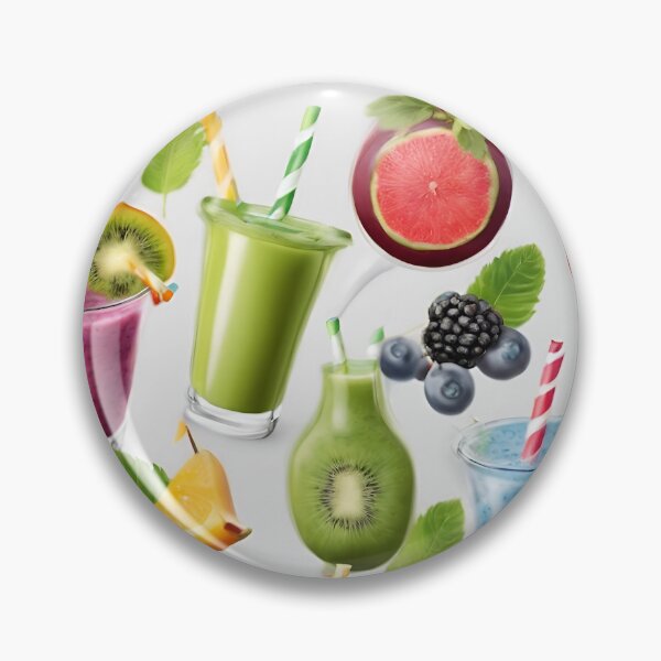 Item preview,  Delicious Colorful Smoothie Pattern designed and sold by DigiDreamyArt.