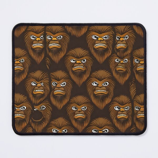 Item preview, Bigfoot Face Repeating Pattern  designed and sold by Alexander Bros.