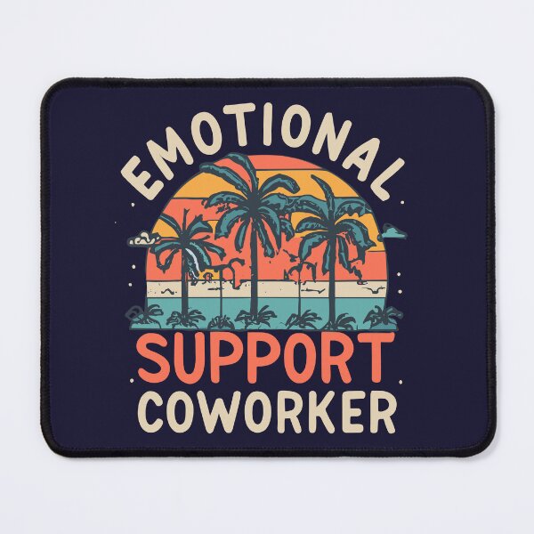 Item preview, Emotional support co-worker designed and sold by OlivedesignsIN.