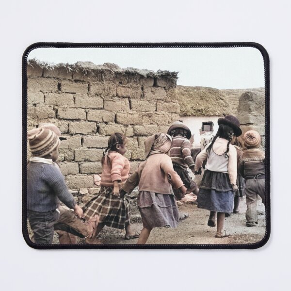 Item preview, Vintage Colorized Children at Peru designed and sold by JerryFrank.