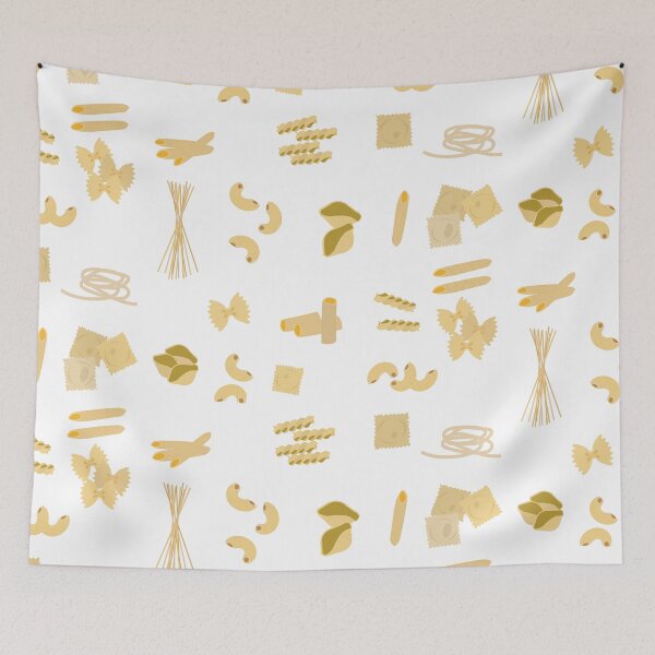 Item preview, Italian Pasta Shapes Pattern designed and sold by idovedesign.