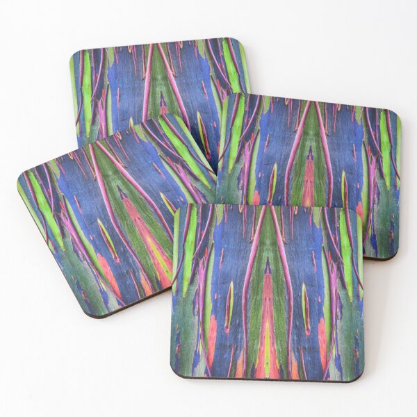 Item preview, Eucalyptus. Rainbow Tree. Cool Pattern. Colorful Strips. Nature. designed and sold by LamarrDreams13.