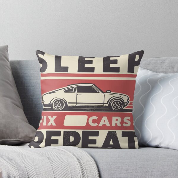 Item preview, Eat Sleep Fix Cars Repeat designed and sold by bihtti.